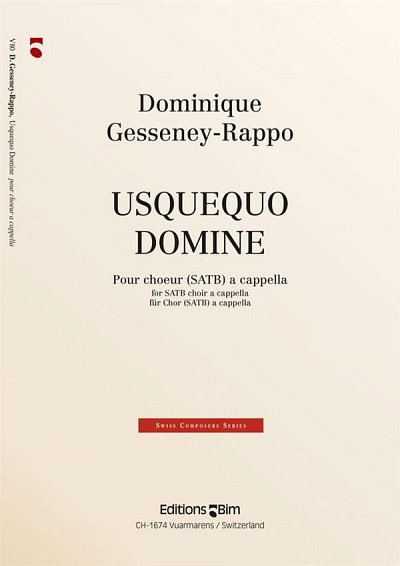 D. Gesseney-Rappo: Usquequo Domine?, Gch6 (Chpa)