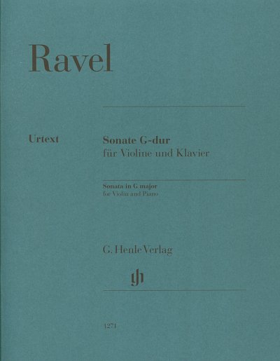 M. Ravel: Sonate G-dur, VlKlav (KlavpaSt)