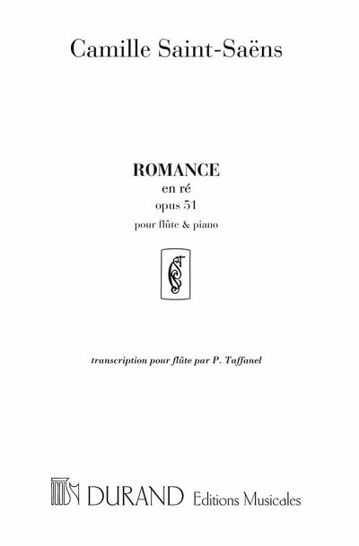C. Saint-Saëns: Romance Op. 51, FlKlav (Part.)