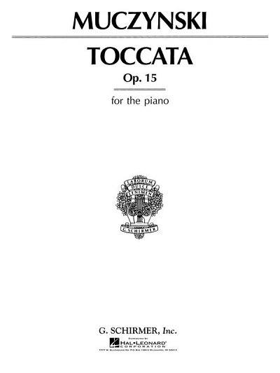 R. Muczynski: Toccata, Op. 15