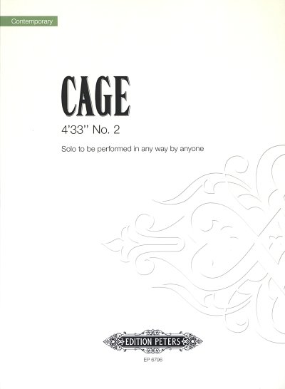 J. Cage: 4'33'' No 2