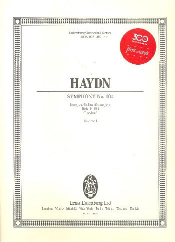 J. Haydn: Sinfonie Nr. 104 D-Dur Hob. I:104 "Londoner / Salomon"