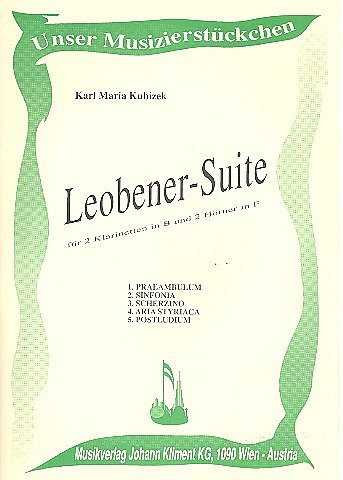 K.M. Kubizek: Leobener-Suite, 2Kl2Hr (Pa+St)