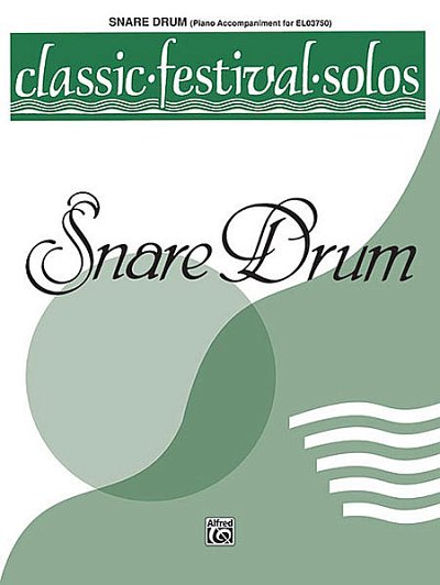 Classic Festival Solos 1 Snare Drum