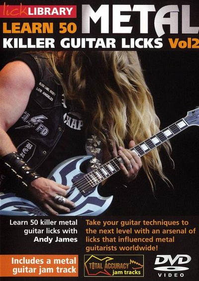 Learn 50 Killer Metal Licks - Volume 2, Git (DVD)