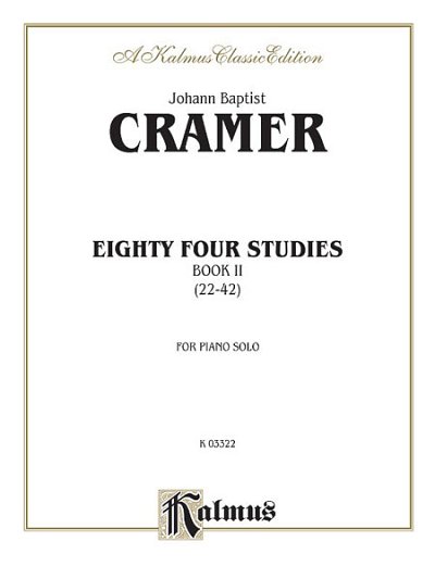 J.B. Cramer: Eighty-four Studies, Volume II, Klav