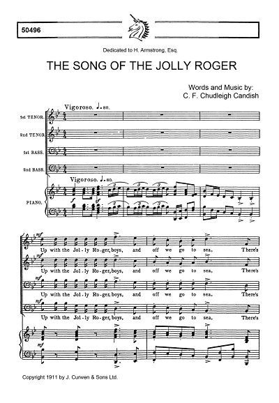 The Song of the jolly Roger, Mch4Klav (Chpa)
