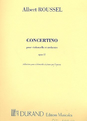 A. Roussel: Concertino op. 57, VcKlav