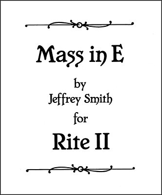 Mass in E for Rite Il (EA)
