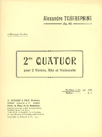 Quatuor N 2 Poche , 2VlVaVc (Stp)