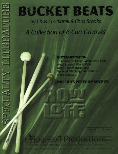 C. Crockarell, C. Brooks: Bucket Beats, Schlagzeug