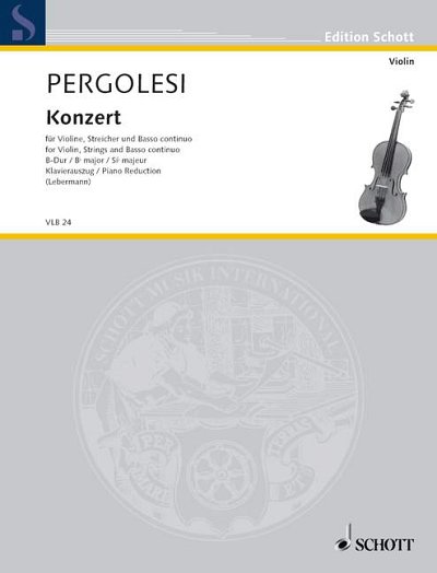 G.B. Pergolesi: Konzert B-Dur