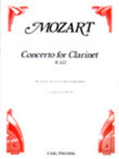 W.A. Mozart: Concerto for Clarinet, KlarKlv (KASt)