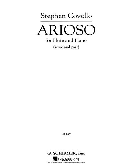 Arioso for Flute and Piano, FlKlav (KlavpaSt)