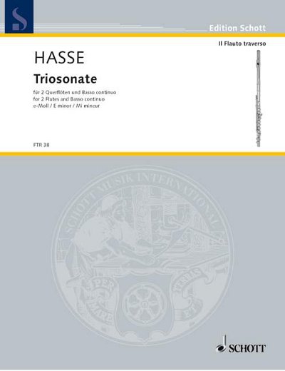 DL: J.A. Hasse: Triosonate Nr. 1 e-Moll, 2Fl/VlBC