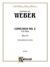 DL: C.M. von Weber: Weber: Concerto No. 2 in, KlarKlv (Klavp