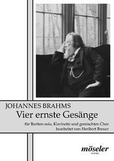 J. Brahms: Vier ernste Gesänge op. 121, SolGChInstr (Part.)