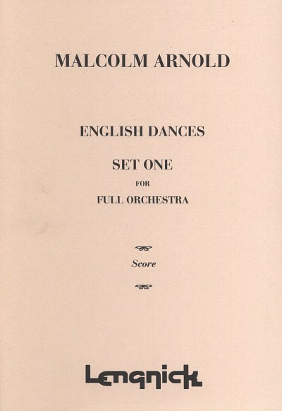 M. Arnold: English Dances Set 1, Sinfo (Part.)