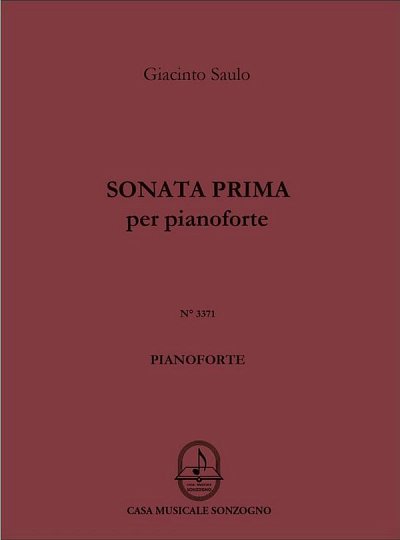 G. Saulo: Sonata Prima, Klav