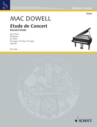 E. MacDowell: Etude de Concert
