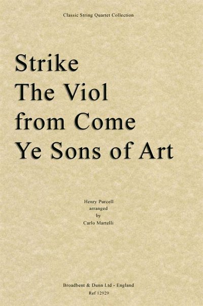 H. Purcell: Strike The Viol from Come Ye Sons of Art