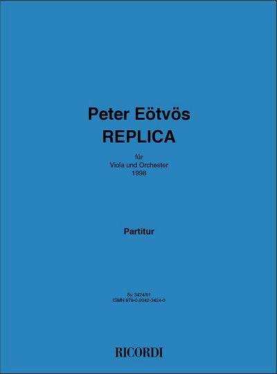 P. Eötvös: Replica (Part.)