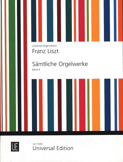 F. Liszt: Saemtliche Orgelwerke 9, Org