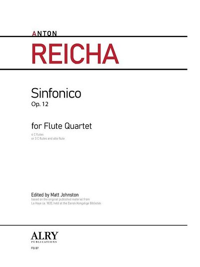 A. Reicha: Sinfonico, Op. 12 (Pa+St)