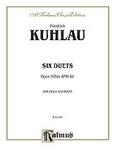 DL: D.F.K.K.D. Friedrich: Kuhlau: Six Duets, Op. 57b, 2Fl (S
