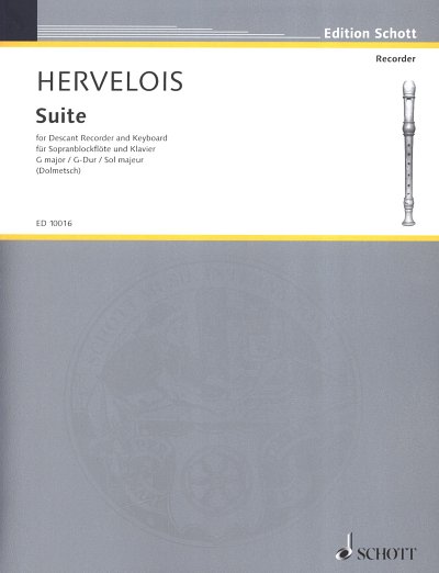 Caix d'Hervelois, Louis de: Suite G-Dur