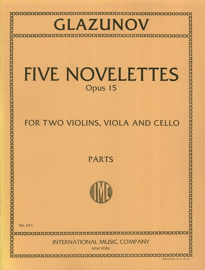 5 Novelettes Op 15 (Bu)