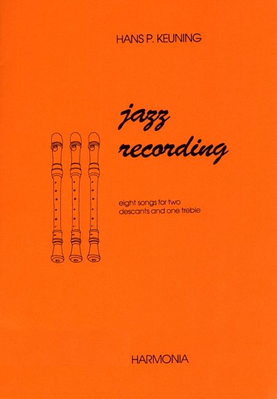 H.P. Keuning: Jazz Recording, 3Blf (Sppa)