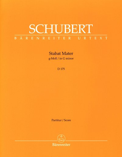 F. Schubert: Stabat Mater in G minor D 175