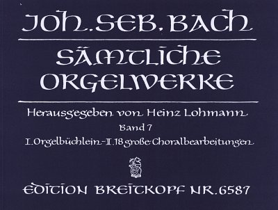 J.S. Bach: Sämtliche Orgelwerke 7, Org
