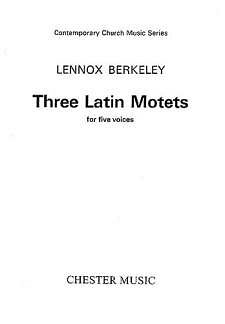 L. Berkeley: Three Latin Motets Op.83 No.1, GchKlav