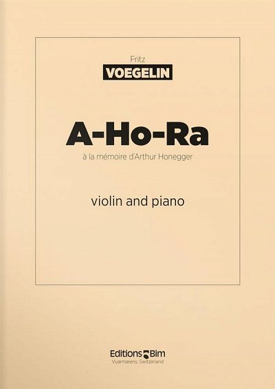 F. Voegelin: A-Ho-ra
