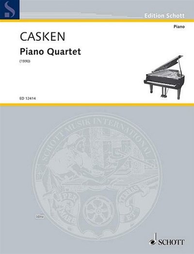 J. Casken: Piano Quartet , VlVlaVcKlav (Pa+St)