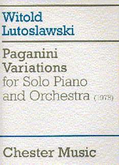 Paganini Variations, KlavOrch