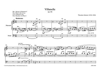 DL: Salome, Theodore: Villanelle op. 64