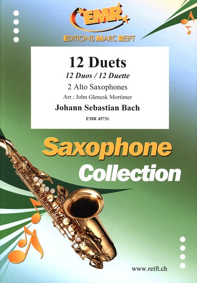 J.S. Bach: 12 Duette, 2Asax (2Sppa)