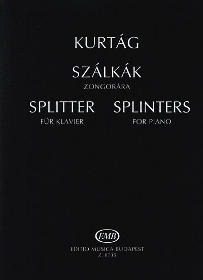 G. Kurtág: Splinters Op. 6d