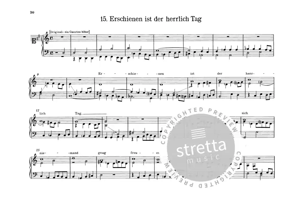 G.P. Telemann: Choralvorspiele, Org (2)