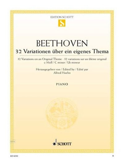 L. v. Beethoven: 32 Variationen über ein eigenes Thema, Klav