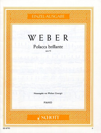 C.M. von Weber: Polacca brillante E-Dur op. 72 , Klav