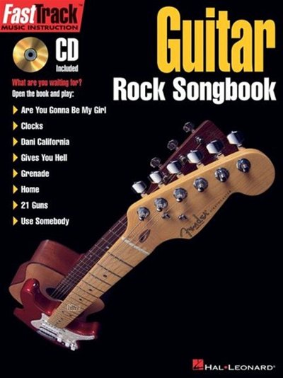 FastTrack Guitar - Rock Songbook, Git;Ges (Tab+CD)