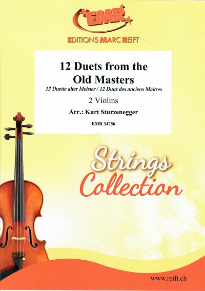K. Sturzenegger: 12 Duets from The Old Masters, 2Vl