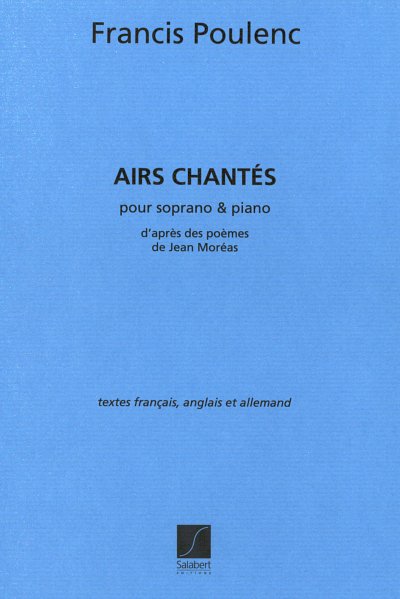F. Poulenc: Airs chantés, GesSKlav (Klavpa)