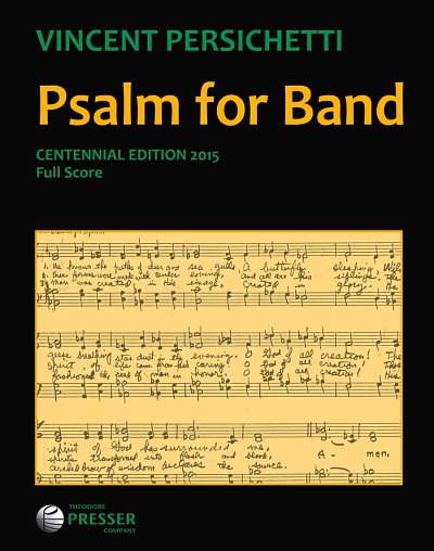 V. Persichetti: Psalm for Band, Blaso (Dirpa)