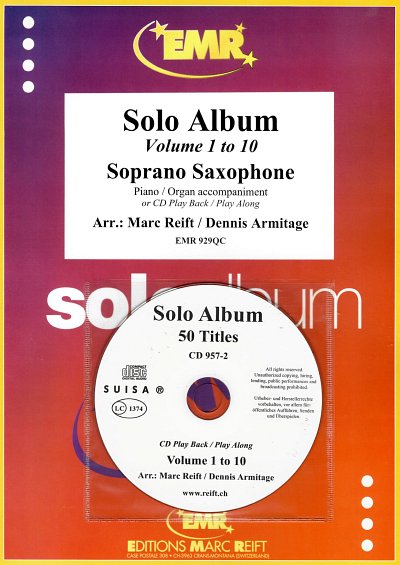 D. Armitage: Solo Album (Vol. 1-10 + 2 C, SsaxKlav/Org (+CD)