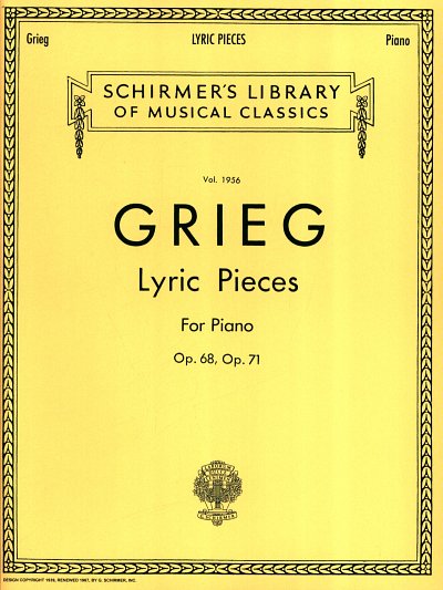 E. Grieg: Lyric Pieces - Volume 5: Op. 68, 71, Klav